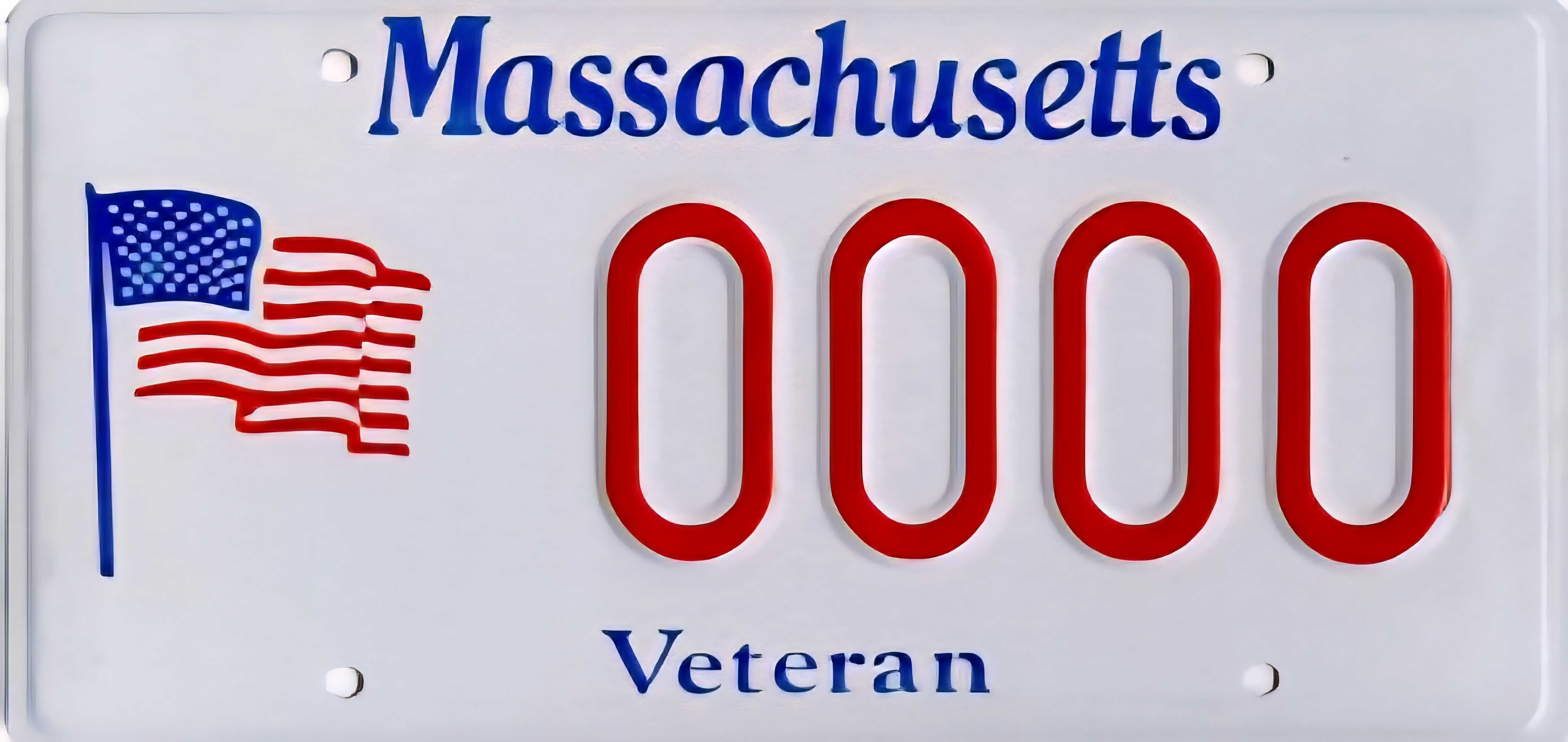 Veteran Flag Plate