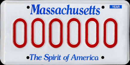 Passenger Vanity Plate